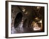 Corridor off Which Monks' Living Quarters were Carved in Cave 2-Jane Sweeney-Framed Photographic Print