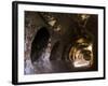 Corridor off Which Monks' Living Quarters were Carved in Cave 2-Jane Sweeney-Framed Photographic Print