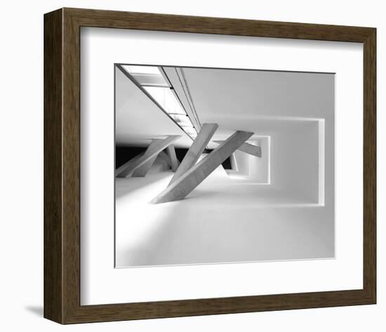 Corridor-null-Framed Art Print