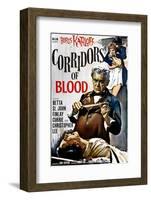 Corridors of Blood, Boris Karloff, 1958-null-Framed Photo