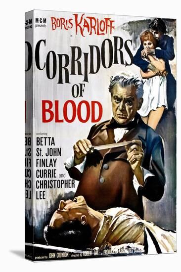 Corridors of Blood, Boris Karloff, 1958-null-Stretched Canvas