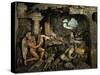 Corruption of Bodies, by Gaetano Giulio Zumbo (1656-1701), Wax Work, Italy, 17th Century-null-Stretched Canvas