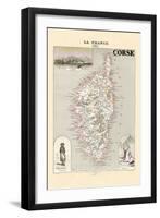 Corse-Alexandre Vuillemin-Framed Art Print