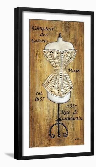 Corset I-Krista Sewell-Framed Giclee Print