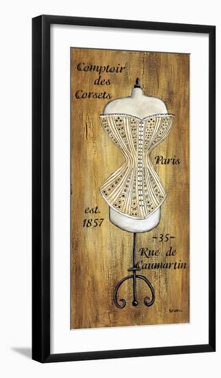 Corset I-Krista Sewell-Framed Giclee Print