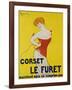 Corset le Furet, 1901-Leonetto Cappiello-Framed Art Print