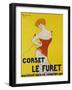 Corset le Furet, 1901-Leonetto Cappiello-Framed Art Print