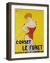 Corset le Furet, 1901-Leonetto Cappiello-Framed Art Print