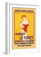 Corset Le Furet-Leonetto Cappiello-Framed Art Print