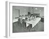 Corset Making Class, Bloomsbury Trade School for Girls, London, 1911-null-Framed Premium Photographic Print