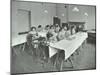 Corset Making Class, Bloomsbury Trade School for Girls, London, 1911-null-Mounted Premium Photographic Print