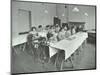 Corset Making Class, Bloomsbury Trade School for Girls, London, 1911-null-Mounted Photographic Print