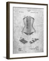 Corset Patent-Cole Borders-Framed Art Print