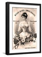 Corset vintage-null-Framed Giclee Print