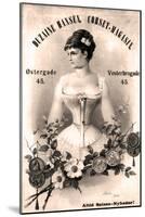 Corset vintage-null-Mounted Giclee Print