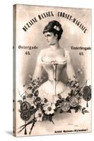 Corset vintage-null-Stretched Canvas