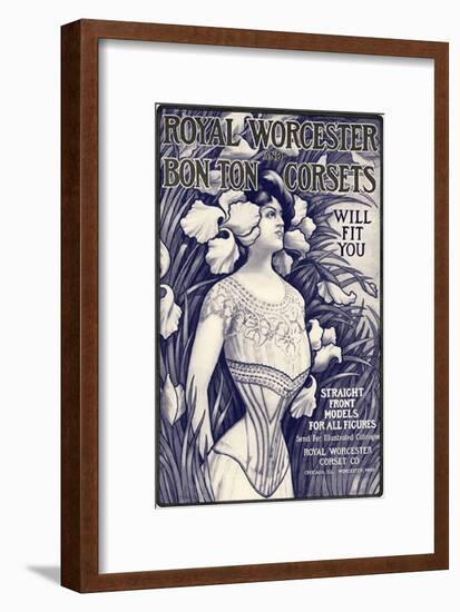 Corset-null-Framed Poster