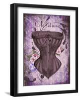 Corsetier-Tina Lavoie-Framed Giclee Print