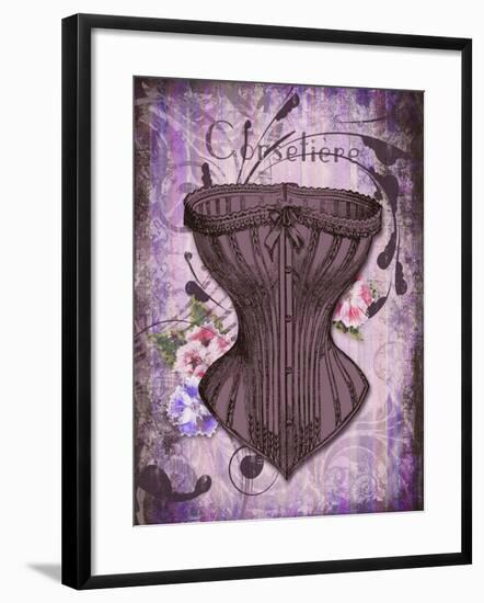 Corsetier-Tina Lavoie-Framed Giclee Print