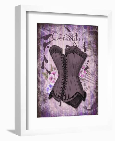 Corsetiere Deux-Tina Lavoie-Framed Giclee Print