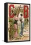 Corsets Advertised by CB a La Sprite, Late 1800s-null-Framed Stretched Canvas