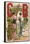Corsets Advertised by CB a La Sprite, Late 1800s-null-Framed Stretched Canvas