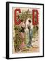 Corsets Advertised by CB a La Sprite, Late 1800s-null-Framed Giclee Print