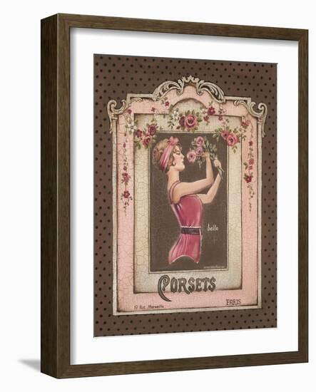 Corsets I-Kimberly Poloson-Framed Art Print