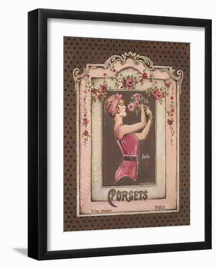 Corsets I-Kimberly Poloson-Framed Art Print