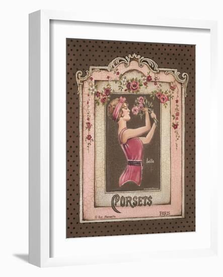 Corsets I-Kimberly Poloson-Framed Art Print