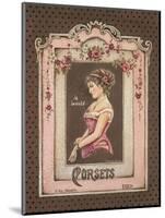 Corsets II-Kimberly Poloson-Mounted Art Print