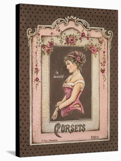 Corsets II-Kimberly Poloson-Stretched Canvas