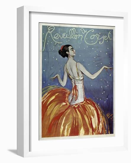 Corsette French-null-Framed Giclee Print