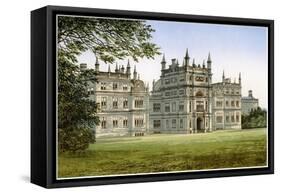 Corsham Court, Wiltshire, Home of Lord Methuen, C1880-Benjamin Fawcett-Framed Stretched Canvas