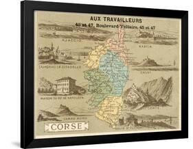 Corsica-null-Framed Giclee Print