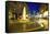 Corso Como at Dusk, Milan, Lombardy, Italy, Europe-Vincenzo Lombardo-Framed Stretched Canvas