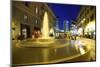 Corso Como at Dusk, Milan, Lombardy, Italy, Europe-Vincenzo Lombardo-Mounted Photographic Print