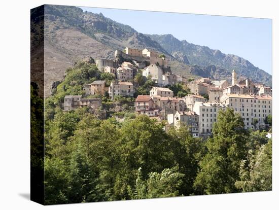 Corte, Corsica, France, Europe-Oliviero Olivieri-Stretched Canvas