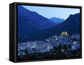 Corte, Corsica, France-Doug Pearson-Framed Stretched Canvas