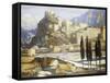 Corte, Corsica, France-James Paterson-Framed Stretched Canvas