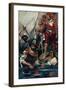 Cortes and His Men at the Gap-James Henry Robinson-Framed Giclee Print