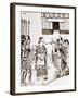 Cortes & Montezuma, 1519-null-Framed Giclee Print