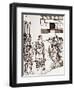 Cortes & Montezuma, 1519-null-Framed Giclee Print