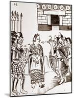 Cortes & Montezuma, 1519-null-Mounted Giclee Print