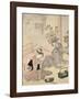 Cortesan Dreaming-Suzuki Harunobu-Framed Art Print