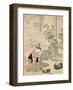 Cortesan Dreaming-Suzuki Harunobu-Framed Art Print