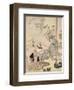 Cortesan Dreaming-Suzuki Harunobu-Framed Art Print