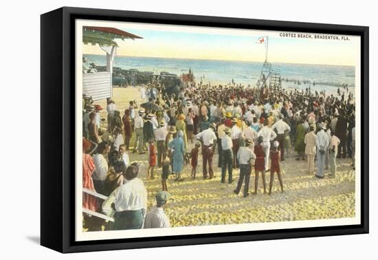 Cortez Beach, Bradenton, Florida-null-Framed Stretched Canvas