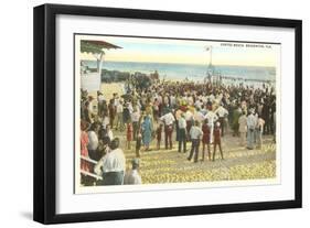 Cortez Beach, Bradenton, Florida-null-Framed Art Print