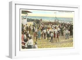 Cortez Beach, Bradenton, Florida-null-Framed Art Print